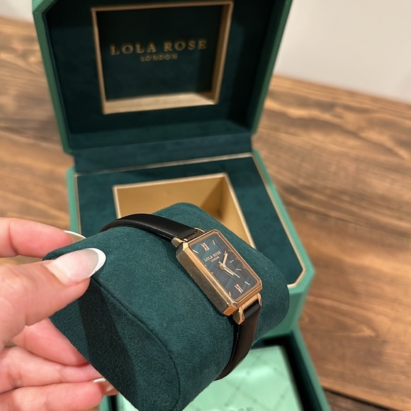 Lola Rose Malachite Textured Watch - Picture 7 of 9